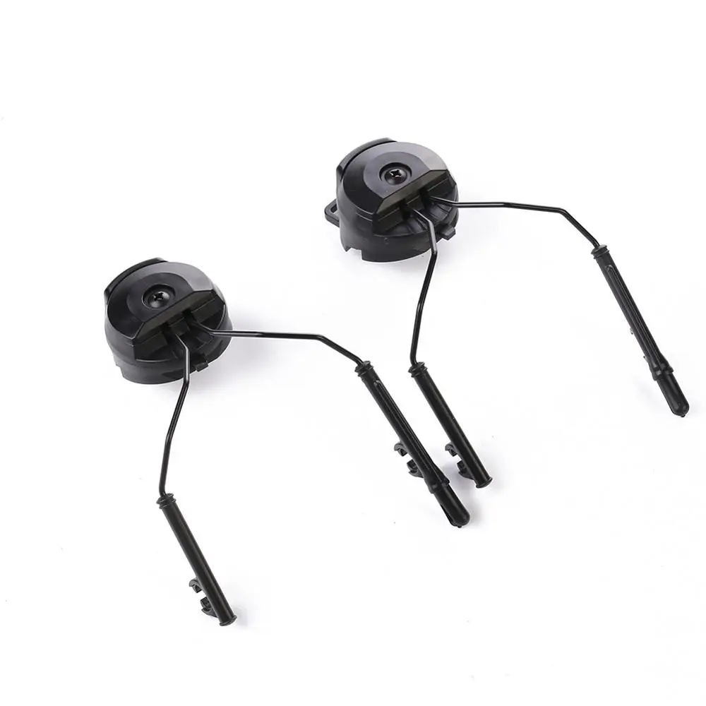 

WZJP Tactical FAST Helmet Accessory Type Headphone Bracket Fast Helmet Adapter Kit BK/DE/FG Track