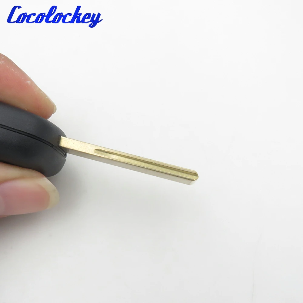 Cocolockey 2 кнопки удаленный Корпус ключа для Peugeot 307 Ключи автомобиля пустой ключ