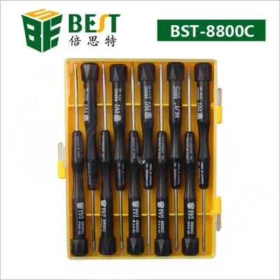 

BEST-8800C Multi-function combination 10-in-1 screwdriver hand tool repair kit for IPhone macbook repair