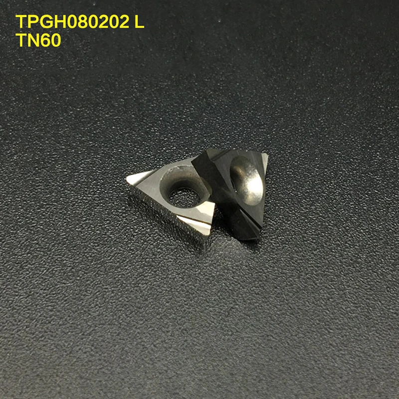10PCS TPGH080202 L TN60 Cermet Grade carbide inserts lathe cutter tools