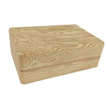 Блоки для йоги 9x6x3 дюймов высокой плотности древесины EVA пены кирпич 40 градусов Йога блок для упражнений фитнеса Спорт 350 г