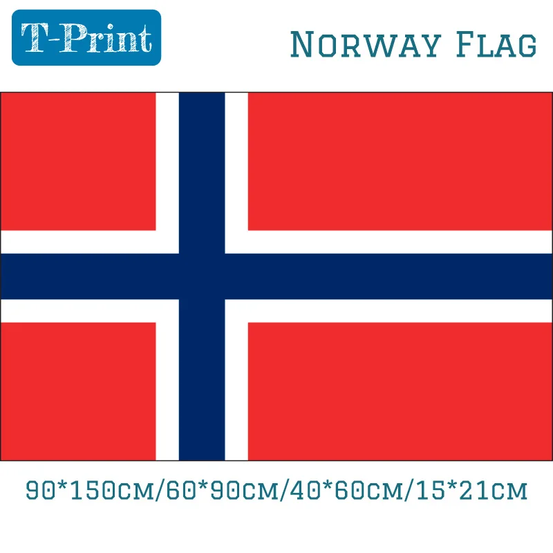 

Free shipping 90*150cm/60*90cm/40*60cm/15*21cm Norway National Flag Kongeriket Norge World Cup Flag