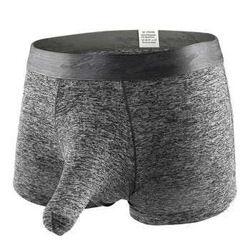 

New Men's Underwear Guns Separation Boxer U Convex Pants Head Boxes Elephant Underwear Aircraft Pants Sexy Men's Underwear