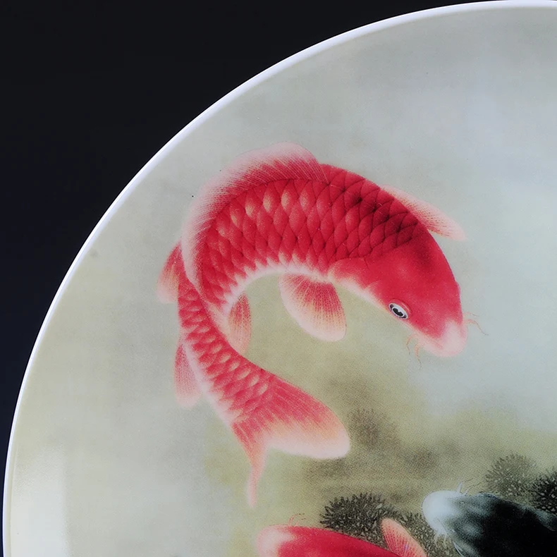 Casamento керамическая декоративная тарелка фоновая настенная подвесная тарелка из года в год китайская гостиная настенная роспись украшение