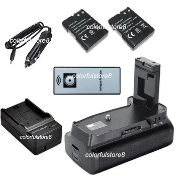 

Battery Handle Hand Grip Pack Vertical Shutter For Nikon D3400 SLR as MB-D3400+IR Remote+2 EN-EL14+Car Charger+AA Battery Holder