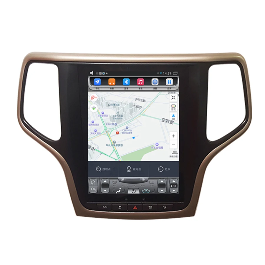 Best Asvegen Vertical Screen Car Radio For Jeep Grand Cherokee 2013-2018 2 Din 10.4