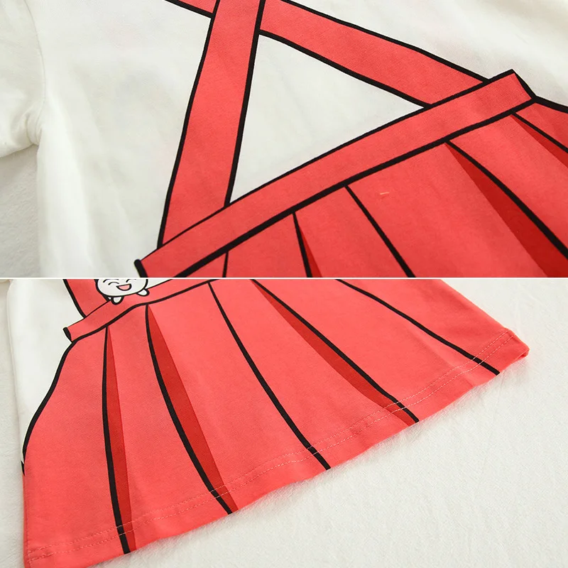 WOTTAGGA 2019 Print Suspenders Baby Girls T Shirt For Summer Infant Kids Girls T-Shirts Clothes Cotton Toddler Tops WOTTAGGA 2019 Print Suspenders Baby Girls T Shirt For Summer Infant Kids Girls T-Shirts Clothes Cotton Toddler Tops