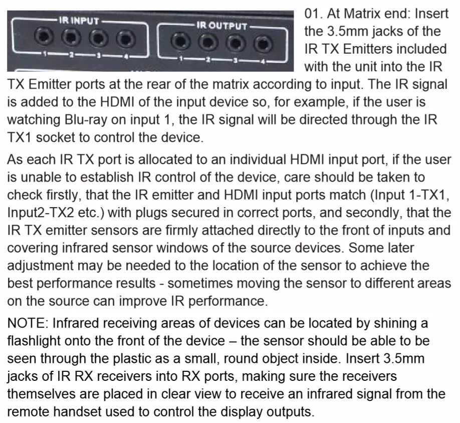 super IR control system 1