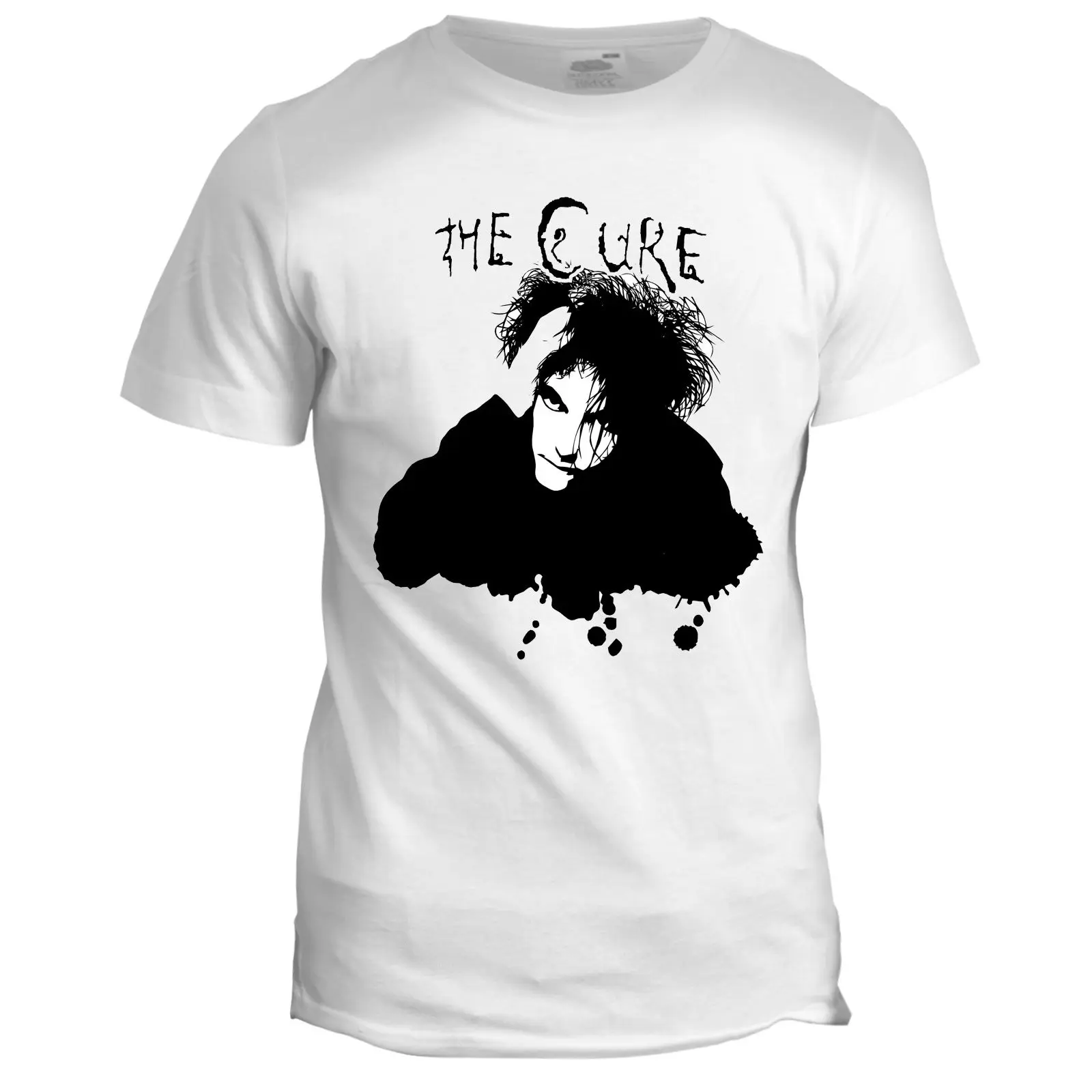The Cure Inspired Gothic Goth Punk Rock Band Concert 80s Music T Shirt