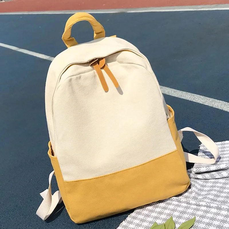 Women Lady Girl Canvas School Student Shoulder Bag Backpack Fashion For Books Laptop LT88