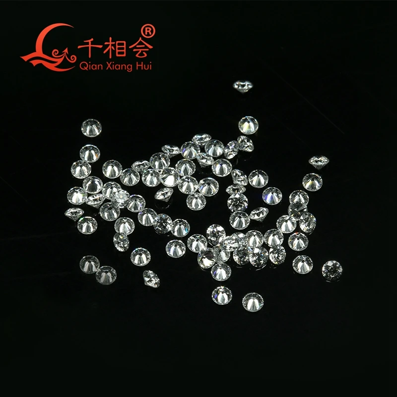 10pcs 0.9-3.0mm D-FG VS1/SI Round HPHT Lab-Grown Diamonds, White, Loose Stones. Bulk Melee Size. loose stone