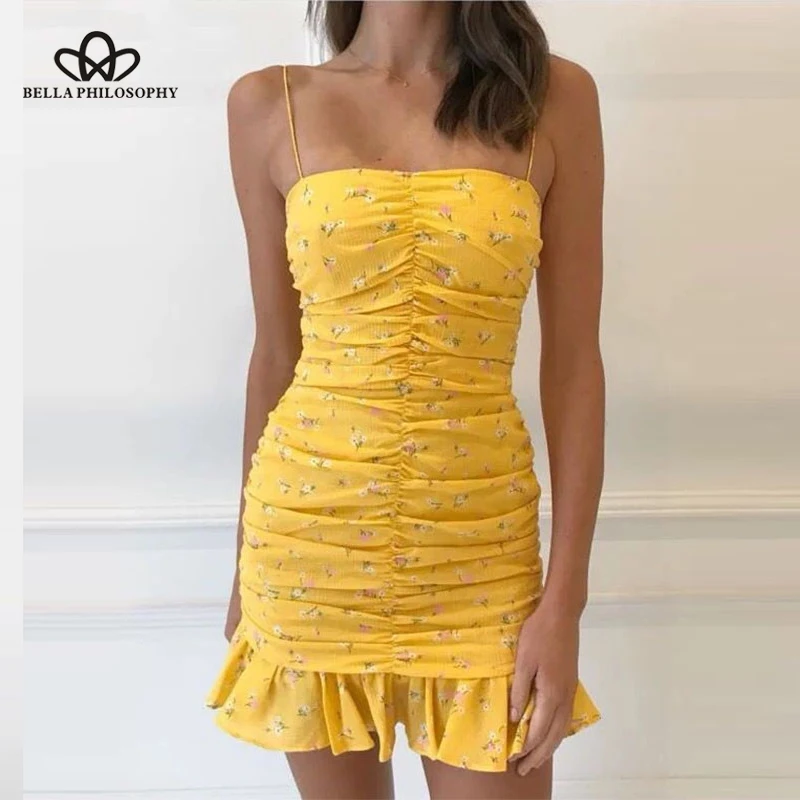 Heydress женское летнее сексуальное мини платье с открытой спиной винтажное