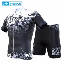 INBIKE Verão Ciclismo Jersey Define Gel Acolchoado Shorts Da Bicicleta Respirável Ciclismo Roupas Maillot ciclismo G05