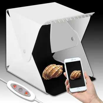 

Upgraded Version Portable Photography Studio,Mini Portable and Folding Photo Light Box Studio Photo Photography Tent Kit with
