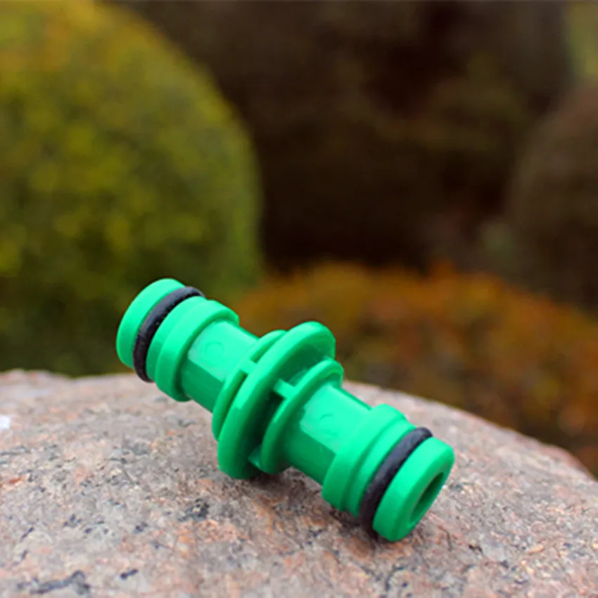 

5pcsHot selling 2Way Hose Coupling Quick Coupling Plastic Two Way Garden Hose Connector Quick Adapter Irrigation