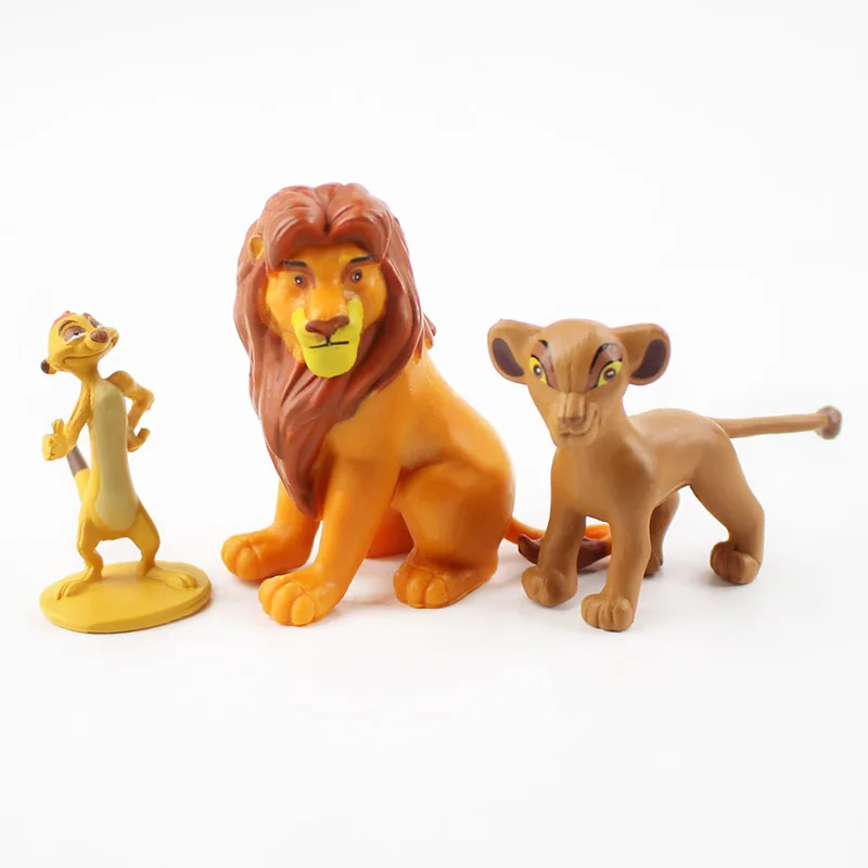 12 шт./лот фигурки Король Лев Simba Nala Mufasa Sarabi Pumbaa Timon Zazu Bird Hippo модели животных