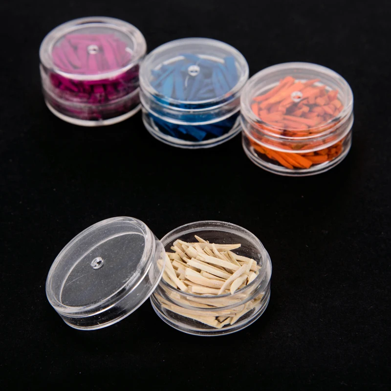 50pcs/ box Dental disposable materials Dental wooden wedge with color
