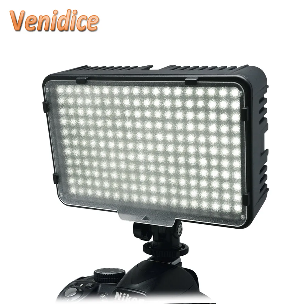 Mcoplus MCO-198A Video LED Light for Canon Nikon Pentax Panasonic Olympus & DV Camcorder Digital SLR Camera