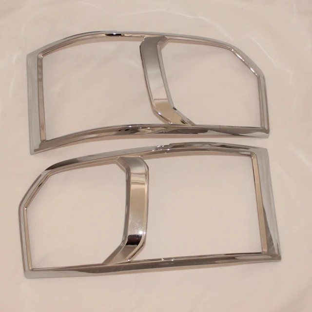 Chrome Headlight Cover Trim For Toyota Hiace Commuter 2014 2018 2005