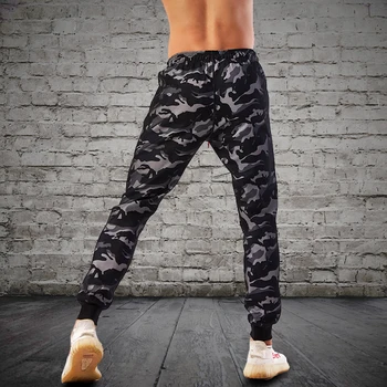 2018 Camouflage Jogging Pants Men Sports Leggings Fitness Tights Gym Jogger Bodybuilding Sweatpants Sport Running Pants Trousers 2