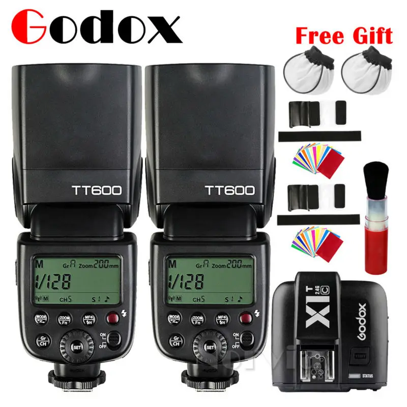 Godox Thinklite TT600 2.4G Wireless X1T C Transmitter Speedlite Camera