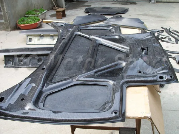 1990-1995 Toyota MR2 SW20 Border Style Hood CF (1)