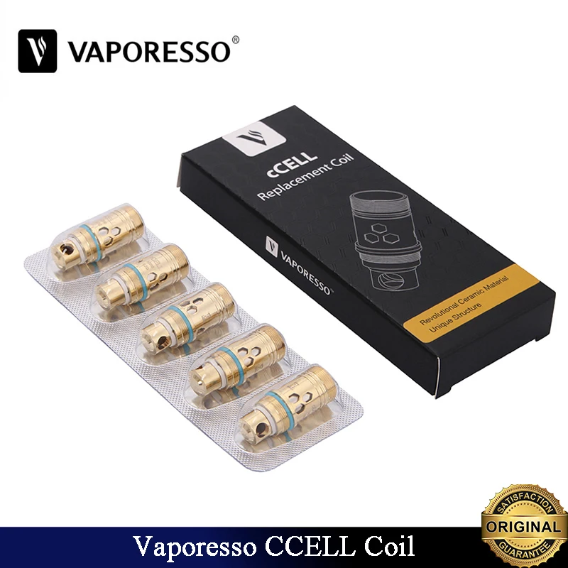 Оригинальная катушка Vaporesso ccel Ni200 Ом SS 0.6ом KAL 0.9ом сменная электронная сигарета