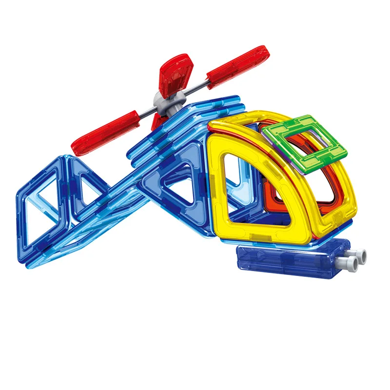

70Pcs/Lot Standard Size Magnetic Designer Creator 3D Educational Models Similar DIY Building Blocks Bricks Toy Kid Toys Gift