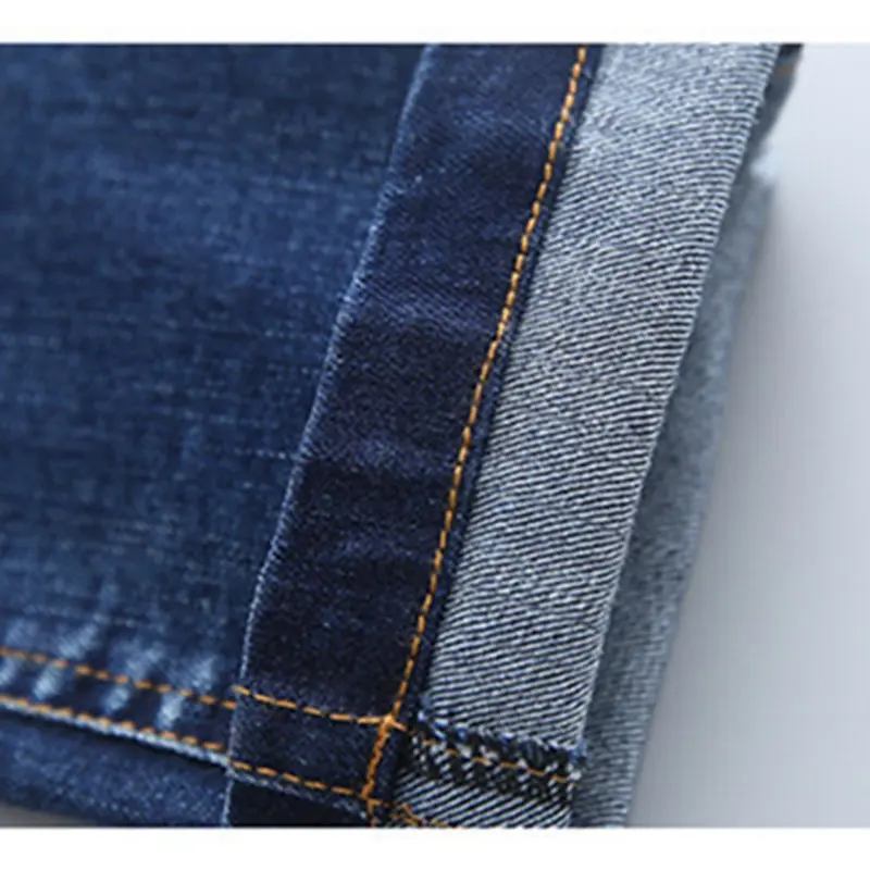 6 Children Clothing Baby Boys Jeans Kids Boy Denim Pants Scratch Tigher Embroidered Letter Teens Trousers Casual Elastic Waist