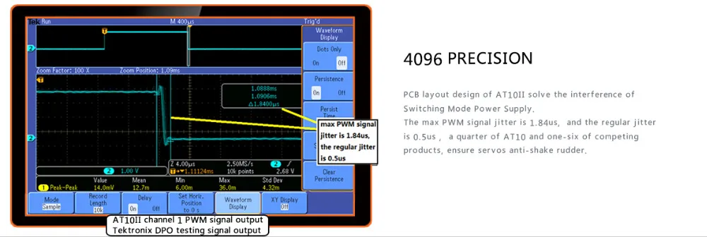 RadioLink AT10 II 2,4 ГГц 12CH RC передатчик с R12DS приемник PRM-01 модуль возврата напряжения батарея для RC Quadcopte