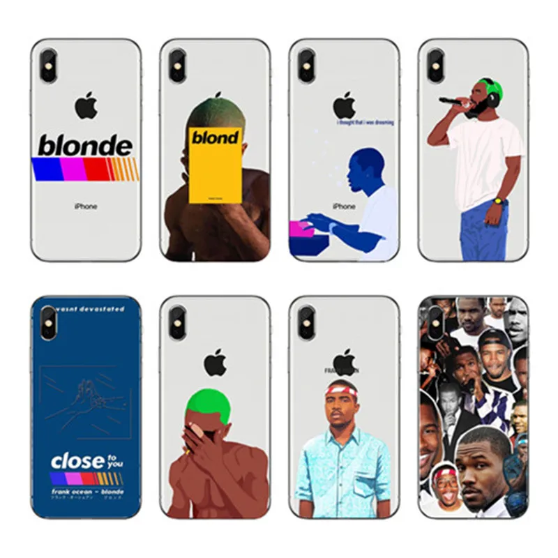 Frank Ocean Endless Blonde Coque Аксессуары для мобильных телефонов прозрачный чехол из ТПУ для Apple iPhone XS MAX XR X 8 Plus 7 6 5