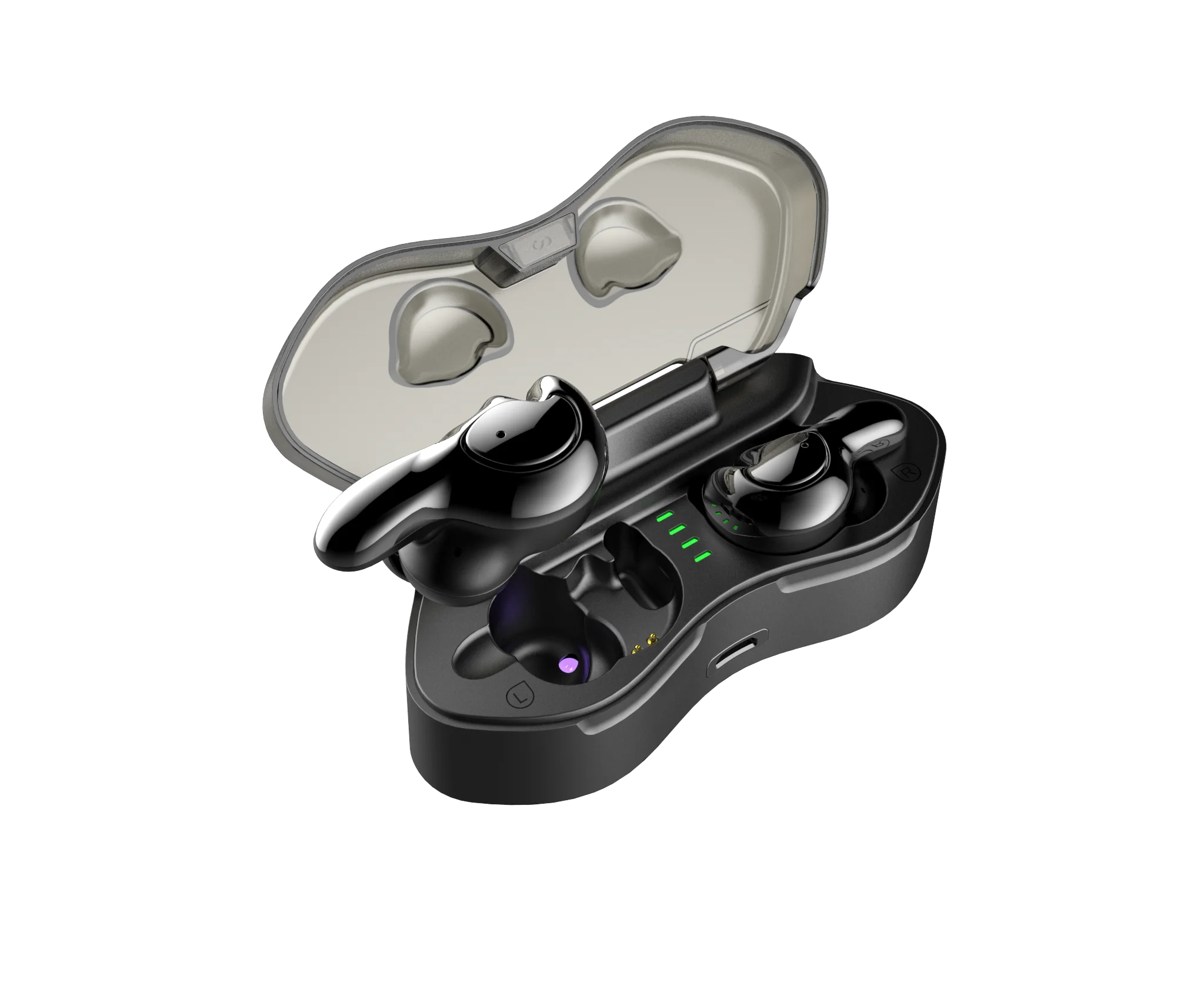 

T10 True Wireless Earbuds Stereo Earphones In-ear Sports Earbud with Charging Box standby 77hours TWS Bluetooth 5.0