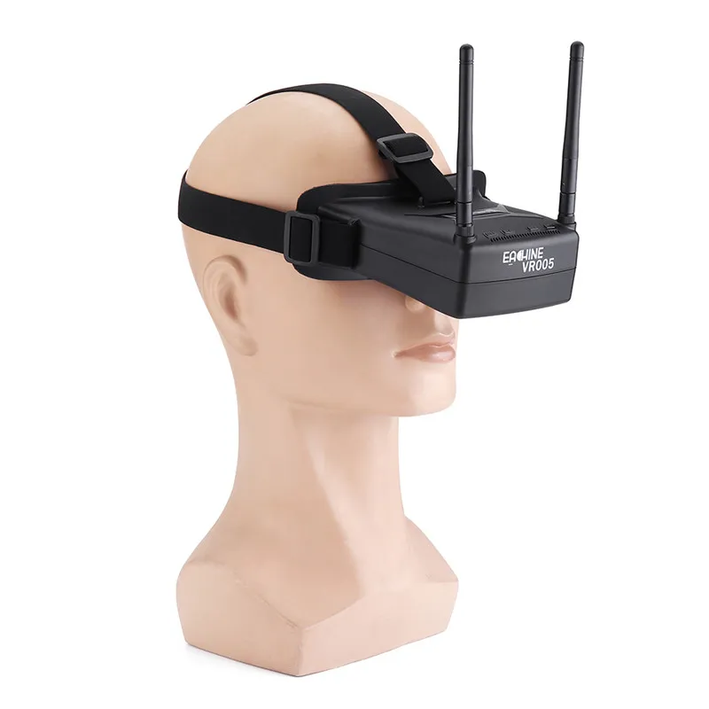 Eachine VR005 2,7 дюймов 960*240 5,8G 48CH FPV очки Raceband автоматический поиск с двумя антеннами 3,7 V 1000mAh батарея для радиоуправляемого дрона