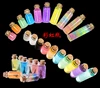 50PCS Mini Small Tiny Empty Clear Empty Wishing Vials with Cork Glass Bottles Jars Containers 13*18*6mm 0.5 ML 3
