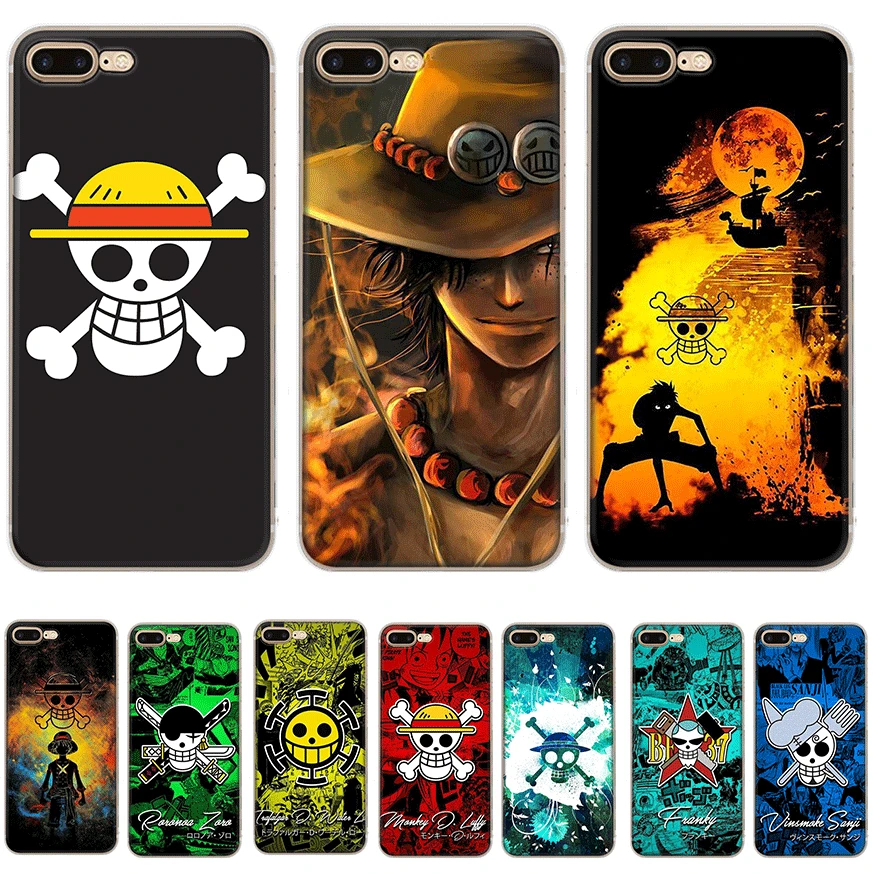 Чехол Desxz Anime Pirates для iPhone 7 8 6 6s Plus 11 Pro X XR XS Max 5 5S SE |