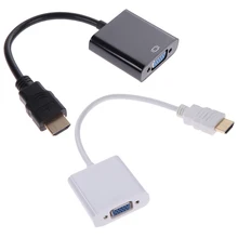 3 в 1 HDMI к VGA кабель адаптер HDMI+ Mini HDMI+ Micro HDMI к VGA конвертер для ПК компьютер ноутбук планшет 1080P HDTV монитор