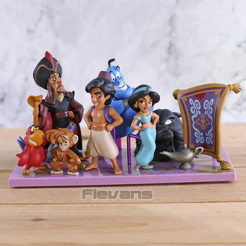 

The Story 04 WCF and The Magic Lamp Jafar Abu Mini PVC Figures Toys Dolls 6pcs/set