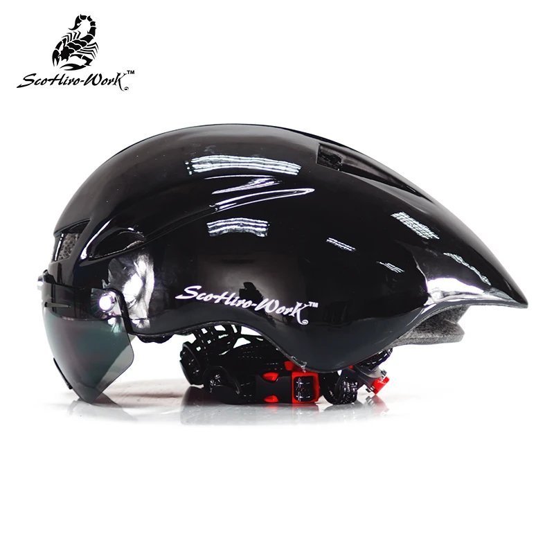 Новые велосипедные шлемы Aero TT со съемными магнитными присосками, спортивные защитные шлемы для верховой езды, шлем для взрослых с пробным временем