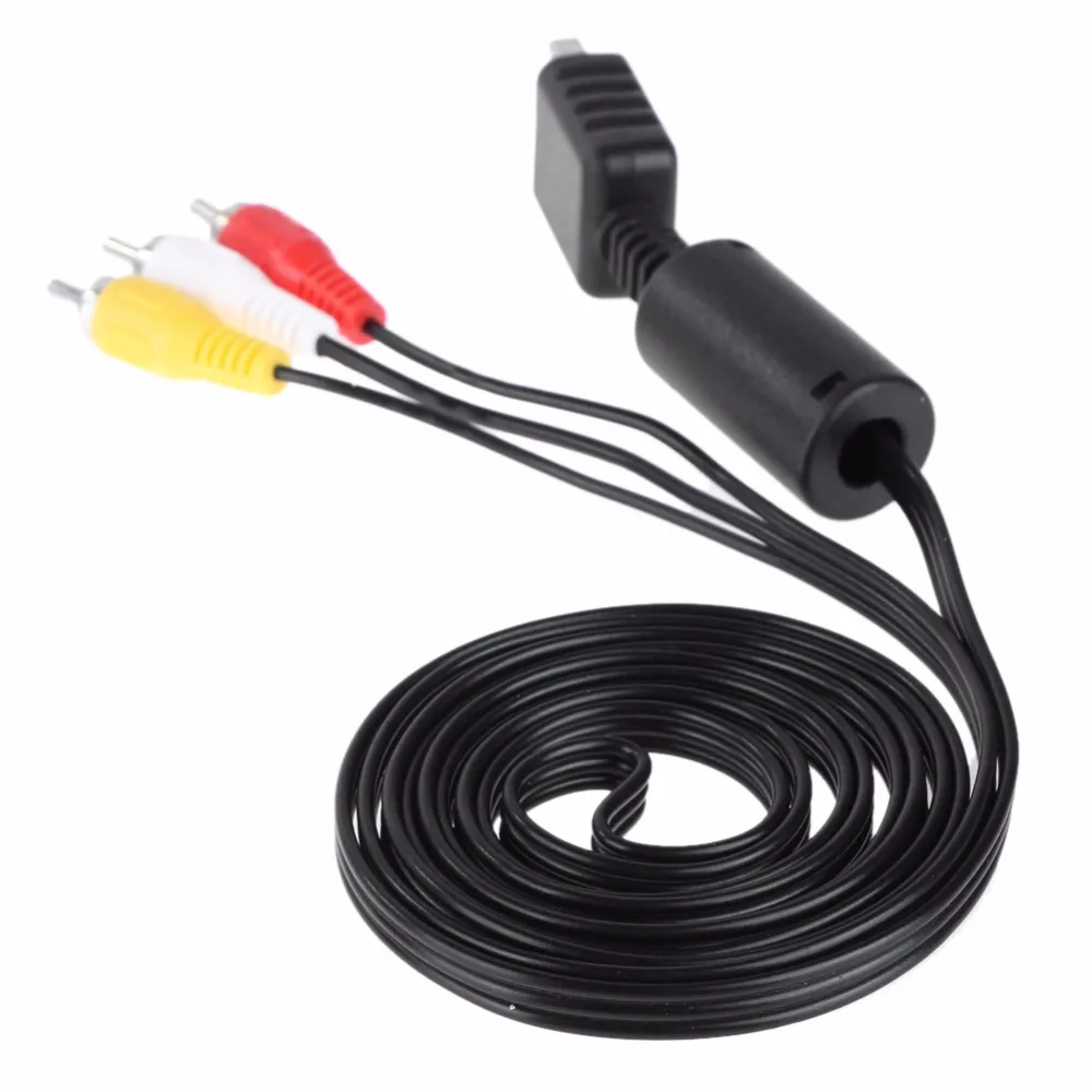 Кабель ALLOYSEED для Sony PlayStation 2 3 PS2 PS3 SYSTEM 1 8 м/6 футов AV to RCA|cable line|cable forcable rca |