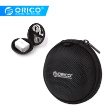 Чехол для наушников ORICO портативные наушники-вкладыши u-диск для хранения карт памяти usb-кабель Органайзер мини-наушники Сумка-черный