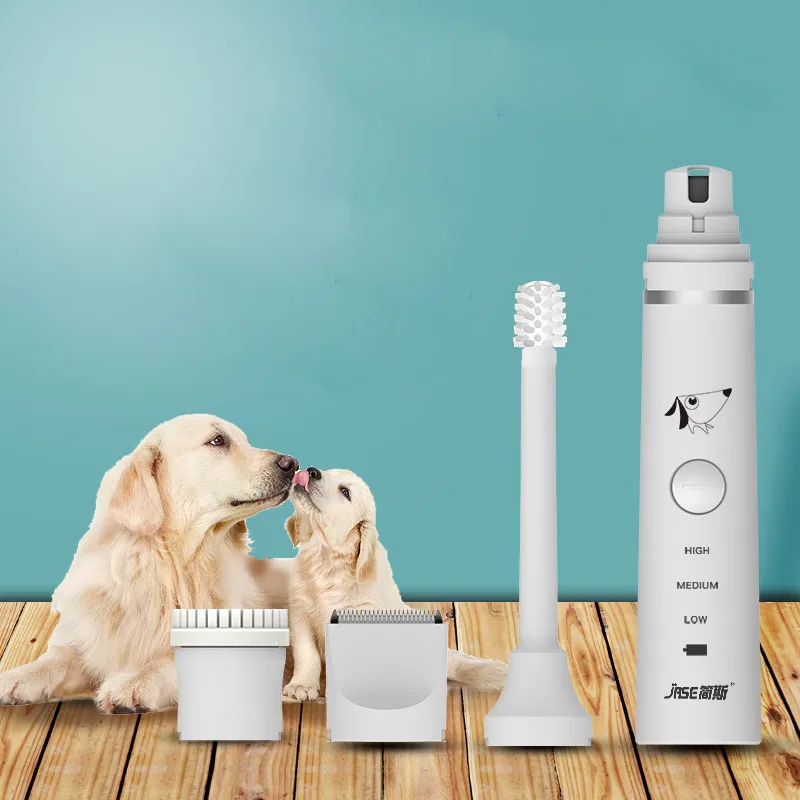

Portable Electric Painless Pet Nail Clipper Pet Dogs Cats Paw Nail Trimmer Hair Cut Pets Grinding File Kit Grooming Products