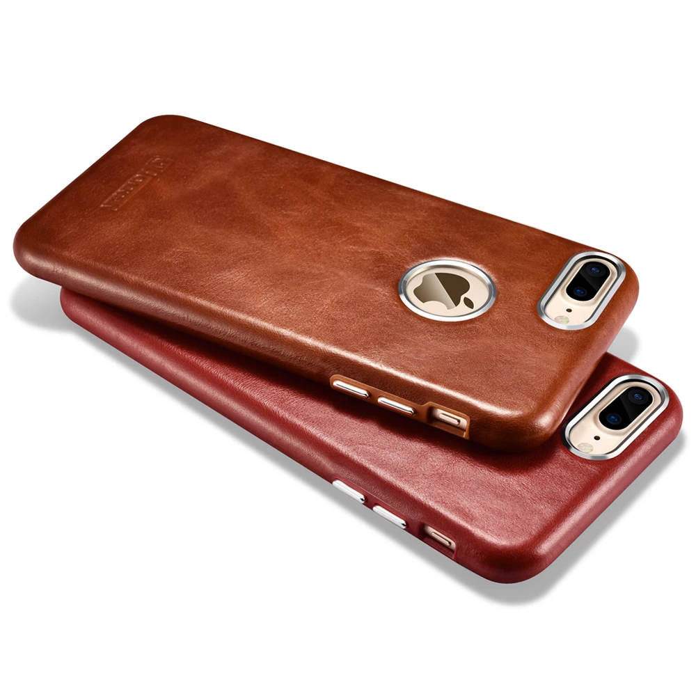 imágenes para Lujo Ultra Thin Caja Del Cuero Genuino Para el iphone de Apple 7/7 además De La Vendimia Duro Cajas Del Teléfono 360 Teléfono de Nuevo La Cubierta de Protección Completa imágenes para Lujo Ultra Thin Caja Del Cuero Genuino Para el iphone de Apple 7/7 además De La Vendimia Duro Cajas Del Teléfono 360 Teléfono de Nuevo La Cubierta de Protección Completa