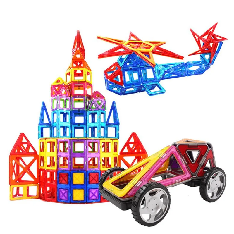 Магнитный конструктор, Строительный набор, модели, строительные наборы, игрушки, пластиковые магнитные блоки, наборы, развивающие игрушки для детей, подарки для детей