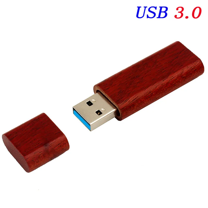 JASTER USB 3,0 Логотип Деревянный бамбуковый USB флеш-накопитель ручка драйвер деревянная Флешка 4 ГБ 16 ГБ 32 ГБ 64 ГБ креативный персональный логотип высокая скорость - Цвет: Rose wood