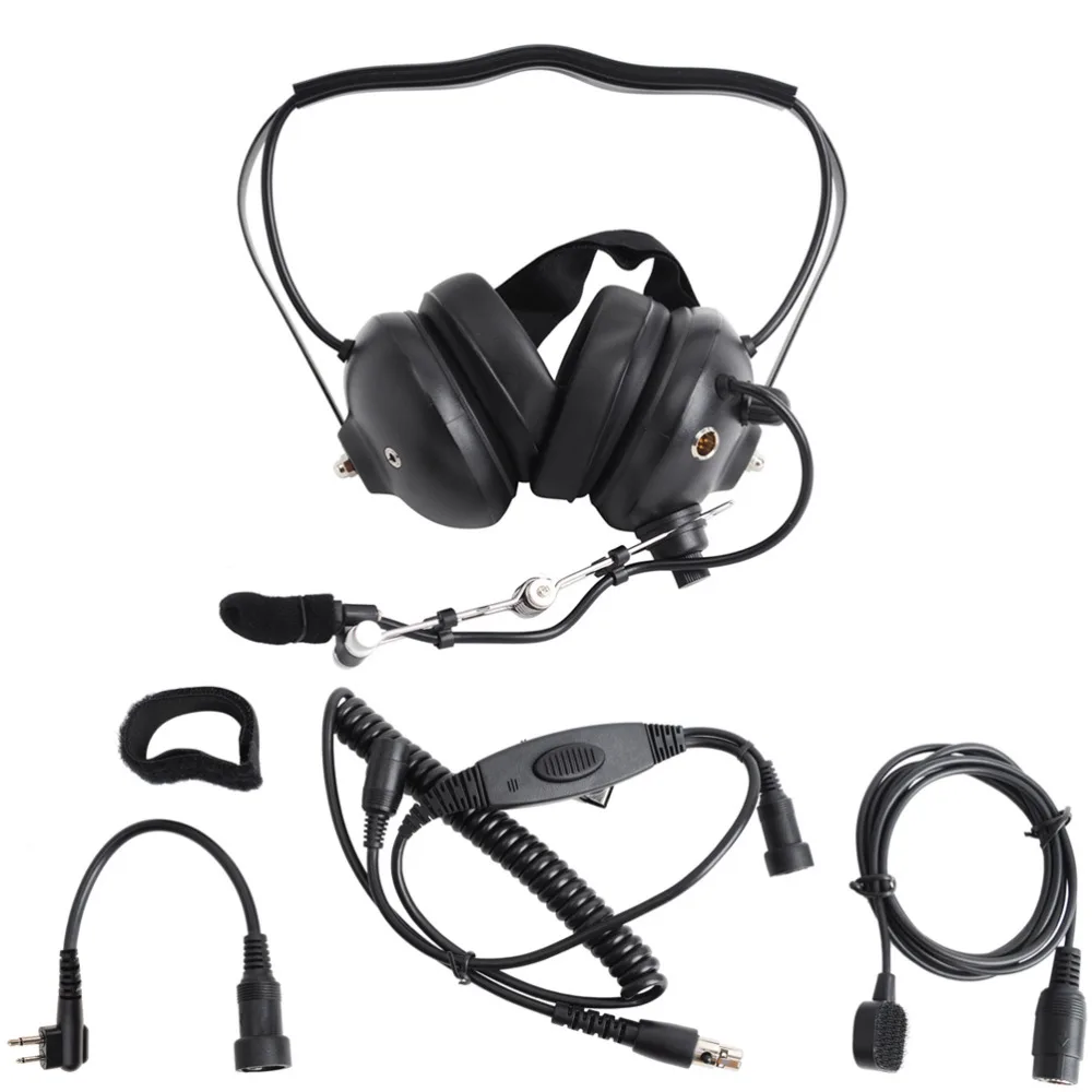 Сверхмощная walkie talkie шумоподавляющая гарнитура для Motorola CP160 EP450 GP300 GP68 GP88 CP88 CP040 CP100