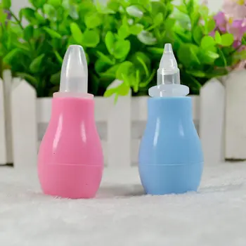 

Silicone Baby Safety Nose Cleaner Vacuum Suction Children Nasal Aspirator New Baby Care Diagnostic-tool Vacuum Sucker