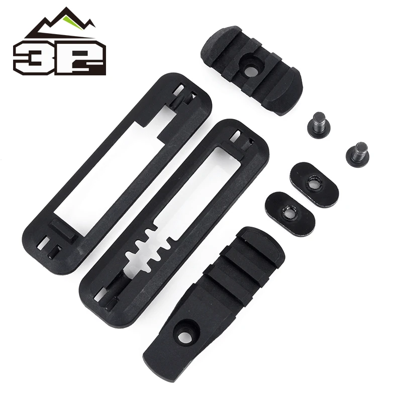 

New 8PCS/SET Tactical Airsoft M OE Illumination Kit Rail Mount BK DE Tactical Hunting Accessories WEX253