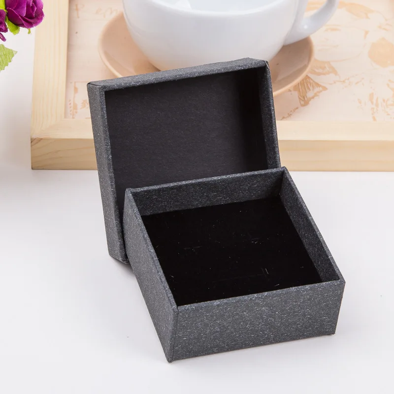 8,3*8,3*3,5 см) небольшие подарочные коробки картонная коробка шкатулка для драгоценностей кольцо серьги Цветочные лацканы булавки броши браслеты