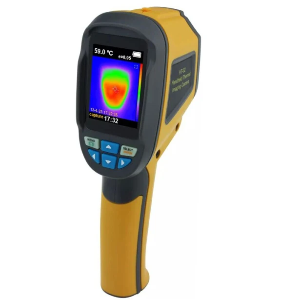 

Handheld Thermal Imaging Camera Portable Infrared Thermometer HT-02 IR Thermal Imager Infrared Imaging Device