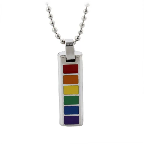 Collares Limited Lock 2016 New Fashion Rainbow Necklace & Pendant Men